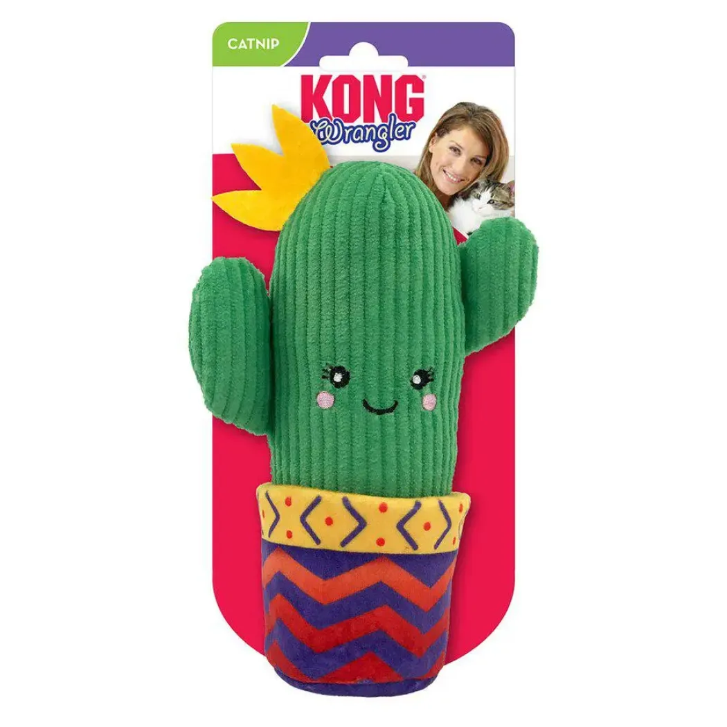 Kong Kattelegetøj Wrangler Cactus 21,5x13x7,5 cm