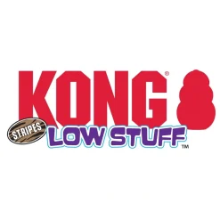 Kong Low Stuff Stripes Cow 16,5x32x7,5 cm - ko bamse til hunde
