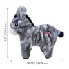 Kong Low Stuff Stripes Donkey 25x27x8,5 cm - æsel bamse til hunde