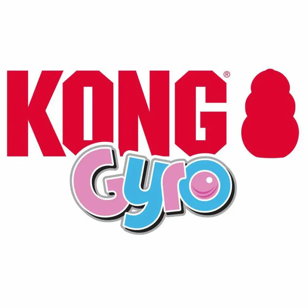 KONG Puppy Gyro Mix 7,5x13x13 cm - snacklegetøj til hvalpe