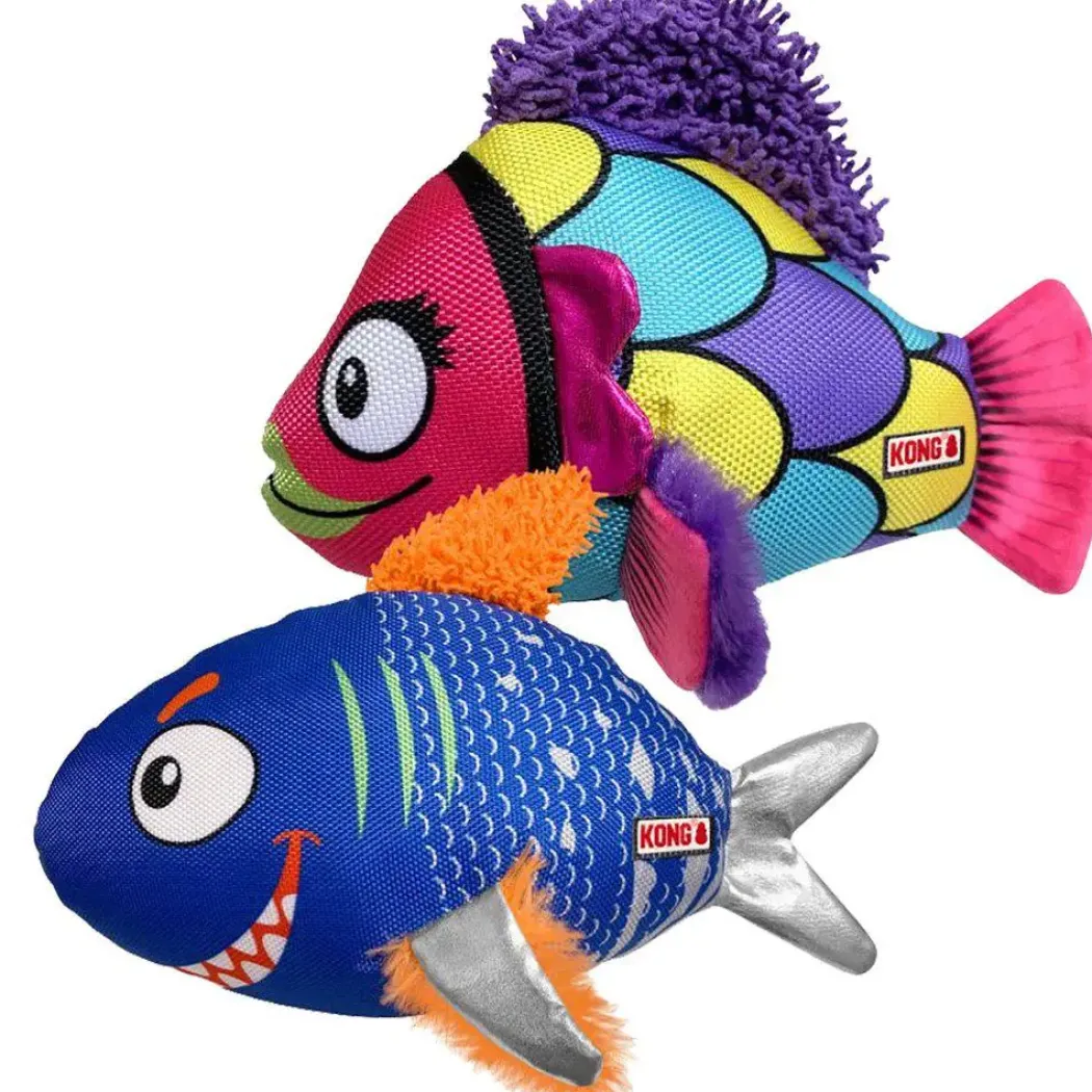 Kong Reefz L 30,5 cm - robust bamse til hunde