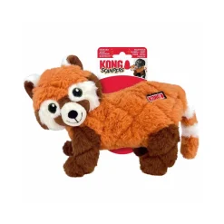 KONG Scampers Red Panda M hundebamse 23x25,5x12 cm - blød leg og kram