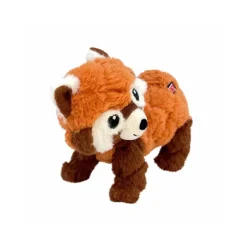KONG Scampers Red Panda M hundebamse 23x25,5x12 cm - blød leg og kram