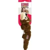 KONG Scrunch Knots Squirrel S/M - egern hundelegetøj med reb