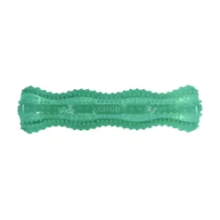 Kong Squeezz Dental Stick Grøn M 19 cm - pivelegetøj med tandpleje