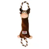 KONG Tugger Knots Moose Brun L 48 cm - reb og bamse i et