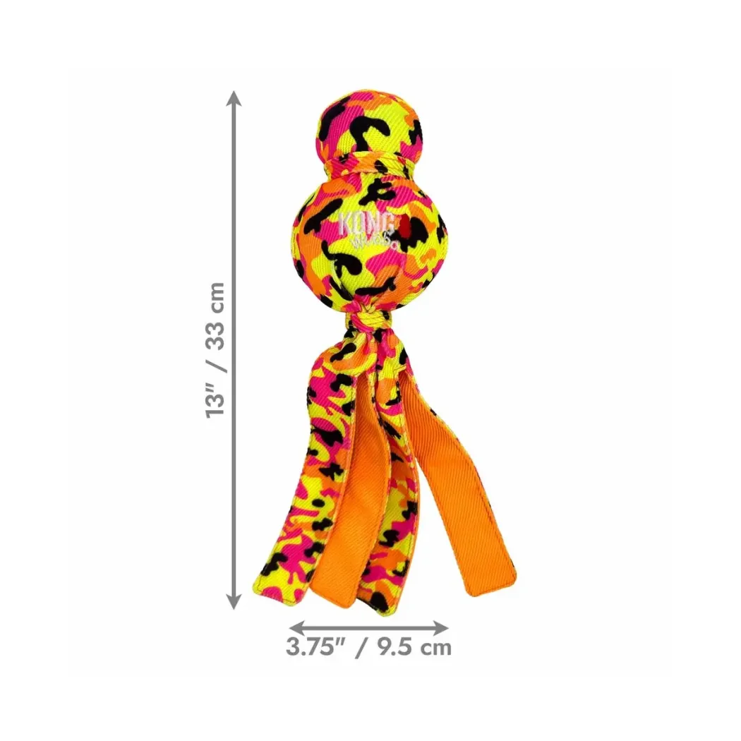 KONG Wubba Ballistic legetøj til hund 33x9,5x7,5 cm - robust leg og apport