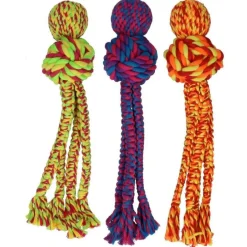 KONG Wubba Weaves XL 44 cm Mix - hundelegetøj
