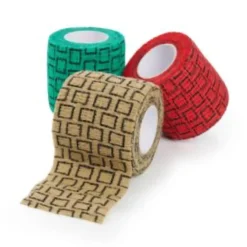 KRUUSE SafeVet selvklæbende bandage 5 cm x 4,5 m mix farver