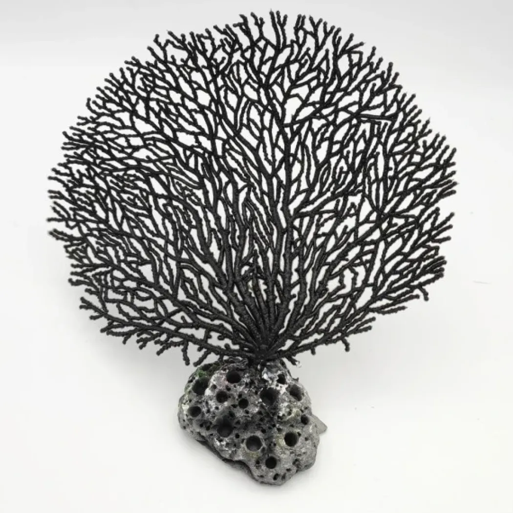 Kunstig koral Sea Fan S (Black)