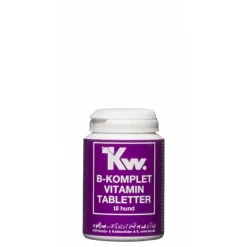 KW B komplet vitamin 100 tabletter - Sund hud, pels og energi