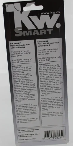 KW Smart maxi neglesaks med sikkerhedsstop