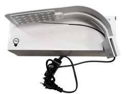 LED lampe 10 Watt X5 hvid - Superslim lys til nanoakvarier