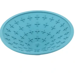 LickiMat Splash Turkis 20 x 6 cm - sugekop slikkeskål til hunde