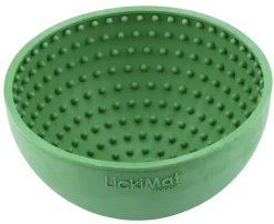 LickiMat Wobble Grøn Ø 18 x 8 cm - aktiveringsskål til hunde