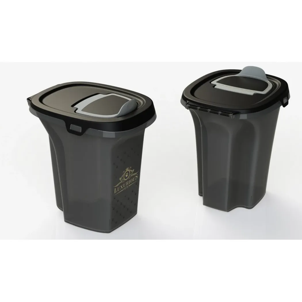 Luxurious Pet Foderspand 6 L - Hold hundefoderet friskt og stilrent