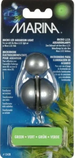 Marina Micro LED lampe Grøn.