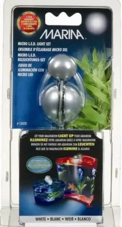 Marina Micro LED Lampe og transformer (hvid)