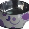 Melamin skål mønstret (stål) 14 cm