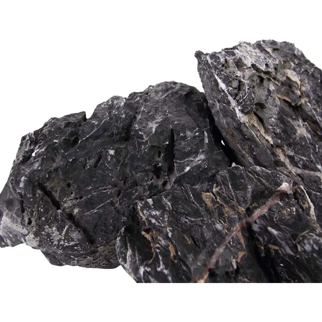 Mini Landskab Premium Dark 1 kg - Aquascaping sten i mørk nuance