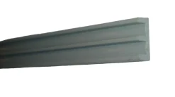 MiniZoo plastskydeliste grå underdel 100 cm (4 mm)