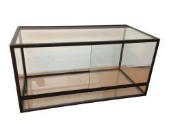 MiniZoo Ørken Terrarium Sort 128 liter