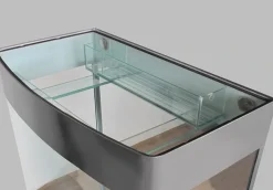 MiniZoo Søjle Akvarium 80 Sølv