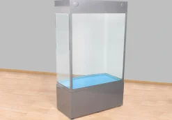 MiniZoo Søjle Akvarium 80 Sølv