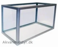 MiniZoo sølv aluminiums akvarie 1920 liter