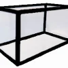 MiniZoo sort aluminiums akvarie 63 liter.
