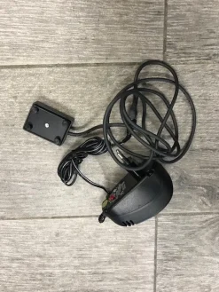 Månelys lampe med led spot (rødt lys) til at lægge ovenpå glasset.