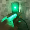 Månelys lampe med led spot (Grønt lys) til at lægge ovenpå glasset.