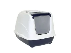 Moderna kattetoilet Jumbo 58x45x42 cm i mørkeblå