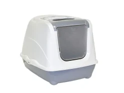 Moderna kattetoilet Jumbo 58x45x42 cm i varm grå