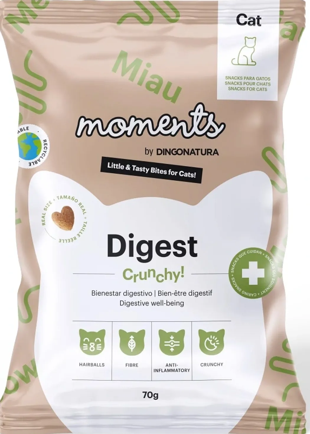 Moments Cat Digest snack 70 g