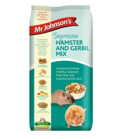 Mr Johnson Hamster og ørkenrottefoder 15 kg