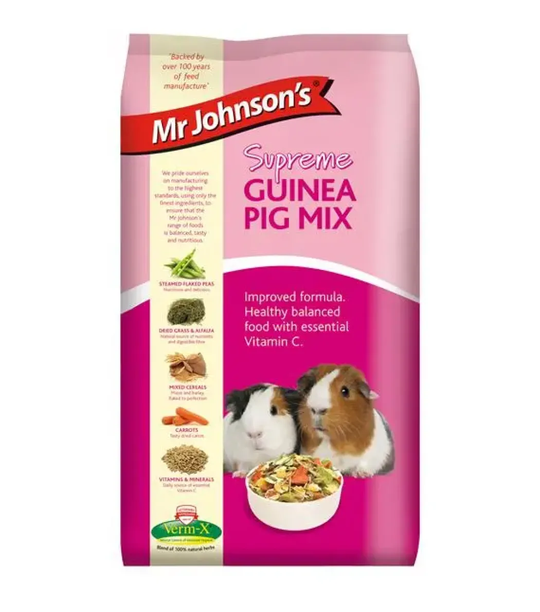 Mr Johnson Marsvinfoder med C-vitamin 15 kg