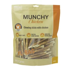 Munchy tyggeben kylling XL pose 800 g