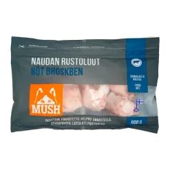 MUSH Basic Okse Bruskben 800 g - Naturlige snacks til hunde