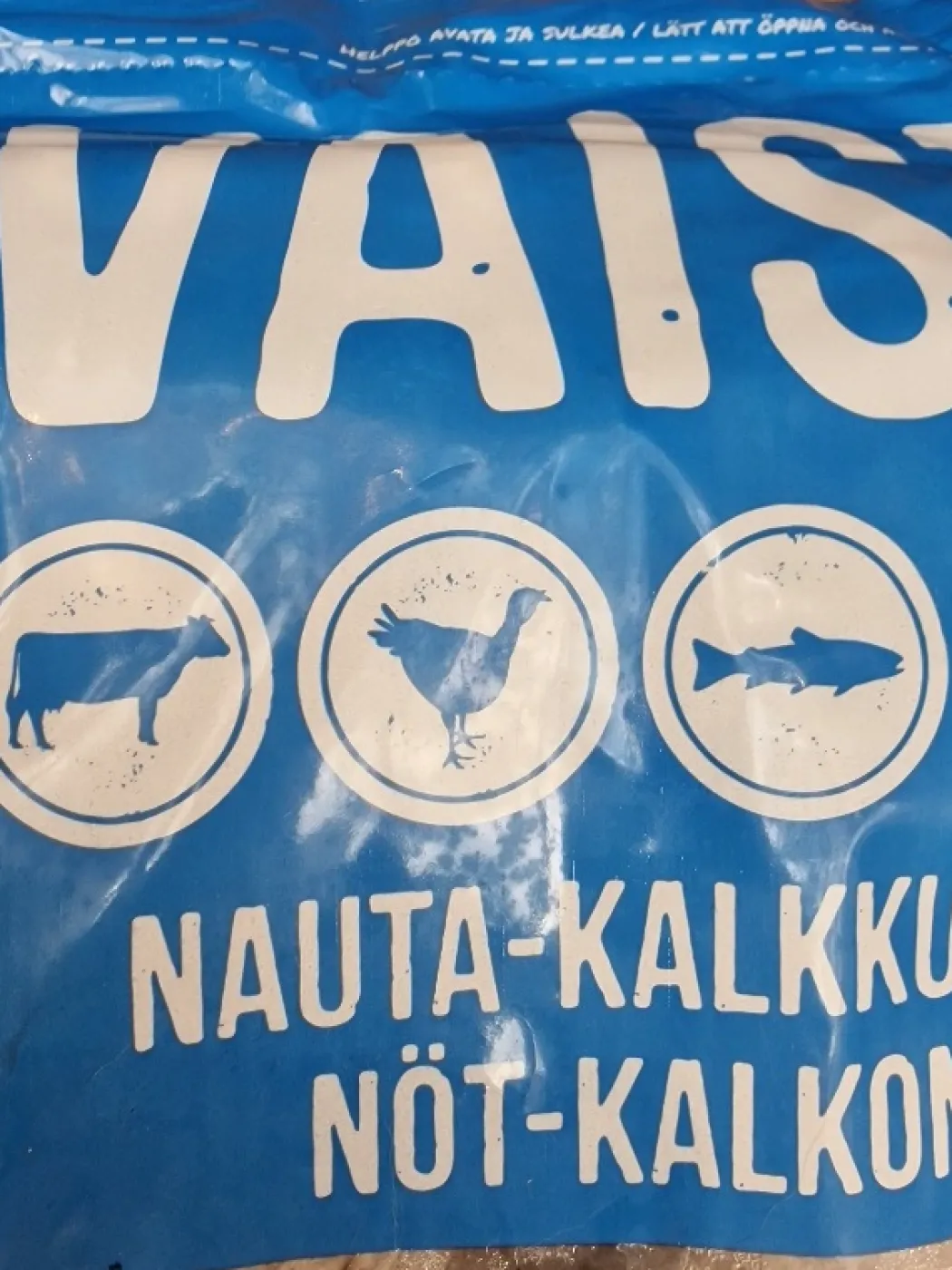 MUSH Vaisto Blå Okse Kalkun Laks - 3 kg råfoder til hund