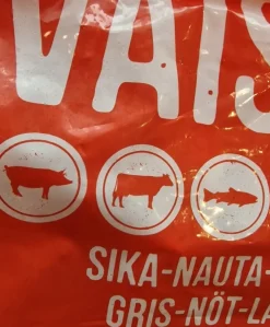 MUSH Vaisto Gris Okse Laks XL Rød 3 kg - Naturligt BARF hund