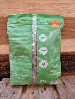 MUSH Vaisto Grøn Okse Gris Kylling 800 g - Naturligt hundefoder med kød og grønt