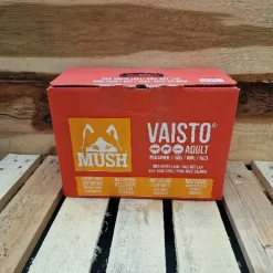 MUSH Vaisto Rød Gris Okse Laks XL 10 kg - Naturligt BARF-foder til hunde