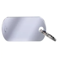 MyFamily Basic Military hundetegn chrome Small - Klassisk ID tegn i metal