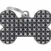 My Family Bronx Studs Ben stor hundetegn grå sort