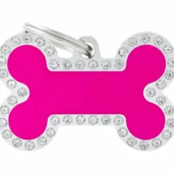 My Family Glamour Ben hundetegn stor pink