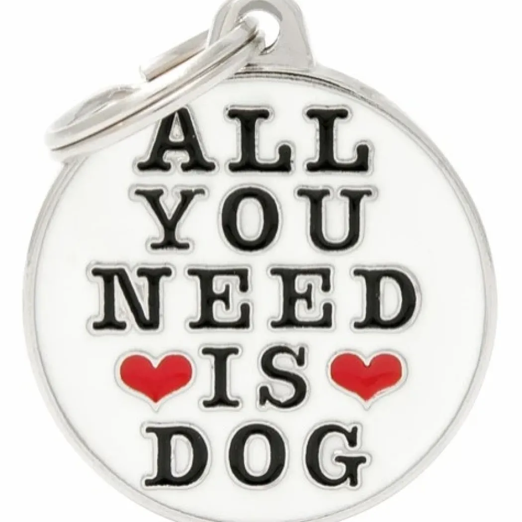 My Family Hundetegn All You Need Is Dog