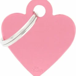 My Family Hundetegn Basic Hjerte pink lille
