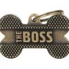 My Family Hundetegn Ben Large Boss Guld