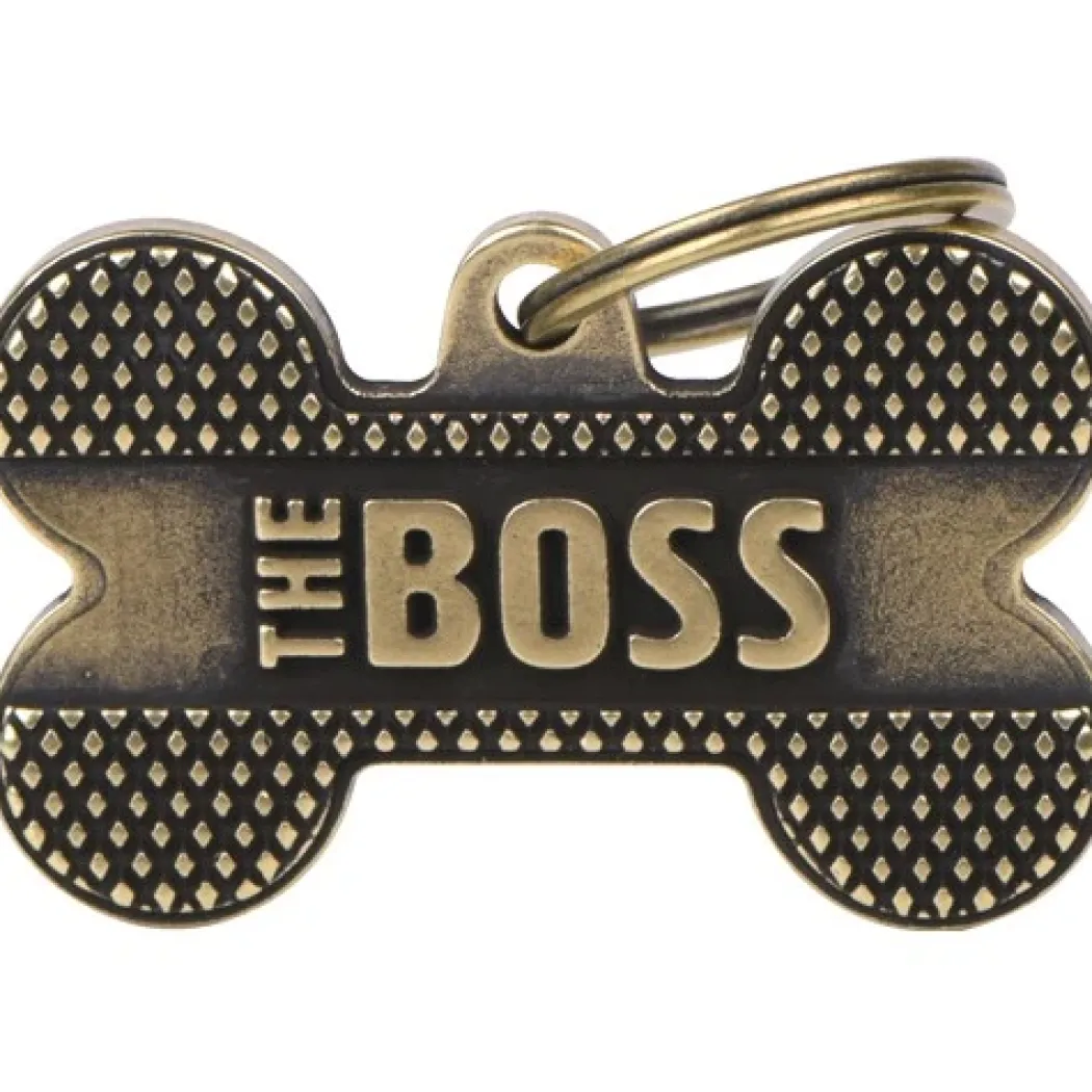 My Family Hundetegn Ben XL Boss Guld